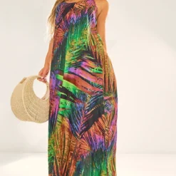 Diamond Robe De Plage Multicolore Imprimé Feuilles Oversize à Dos Ouvert 7 Diamond Robe De Plage Multicolore Imprimé Feuilles Oversize à Dos Ouvert -Jupe Lumine Soldes Boutique eed7edf7dca8397d3c910e9ec168f4c3cc0d108f cne1627 3