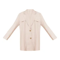 Robe Blazer Effet Lin Gris Pierre à Boutons écaille 9 Robe Blazer Effet Lin Gris Pierre à Boutons écaille -Jupe Lumine Soldes Boutique ef15948cbe43eb24507808eb51762200b296a4df cmw6635 5