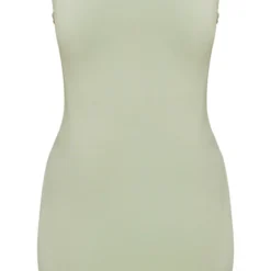 Robe Droite Vert Sauge Tissée Stretch à Col Carré -Jupe Lumine Soldes Boutique f046d0756e13eda6807520709b02c9c412c4ba17 cne2869 5