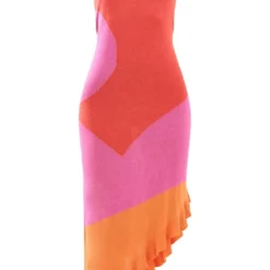 Robe Longue Asymétrique En Maille Tricot Orange Contrastante 9 Robe Longue Asymétrique En Maille Tricot Orange Contrastante -Jupe Lumine Soldes Boutique f0857ed2239c189637d62a0af0c904841fcb2f28 cnc5951 5