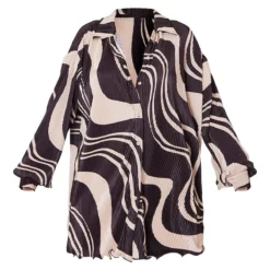 Robe Chemise Plissée Noire à Imprimé Tourbillons Et Ourlet Volanté -Jupe Lumine Soldes Boutique f0cd6e88e7b78c82245a839371dd72d46cd49976 cmz8433 6