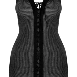 Robe Corset En Maille Tricot Bicolore Noire à Lacets 9 Robe Corset En Maille Tricot Bicolore Noire à Lacets -Jupe Lumine Soldes Boutique f135e6f176567b983462dcda7999949c0a7dcf11 cnc3308 5