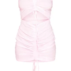 Robe Moulante Froncée Texturée Rose Découpée Sans Manches -Jupe Lumine Soldes Boutique f2be9e0cdf774ef525b657546579e96d7985b44f cnd5457 5