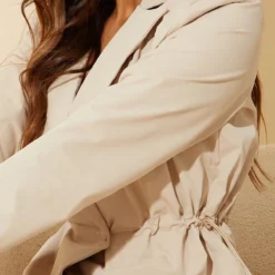 Robe Blazer Tissée Gris Pierre à Manches Longues Et Cordons Resserrables à La Taille -Jupe Lumine Soldes Boutique f33e35856d591b04876bcfa9bb4ecff0ed08c39d cmt9651 4