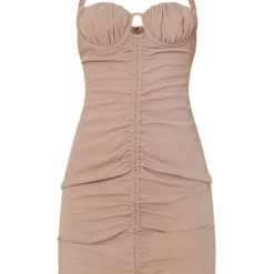 Robe Moulante Taupe à Dos Nu Et Devant Froncé -Jupe Lumine Soldes Boutique f35277a12953d723bc10be78e30ece0b71030683 CMW1223 5