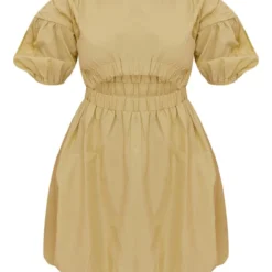 Robe Droite En Coton Et Popeline Vert Sauge à Manches Bouffantes -Jupe Lumine Soldes Boutique f3db2d398ef4b381f60d8098cd54e2bbd1aa52b9 cnd1209 5