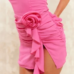 Robe Bustier Moulante Fuchsia à Fleur Et Volants -Jupe Lumine Soldes Boutique f52cd49f365280c93e80dbcb1bf82229da2e9dff cnd7558 4