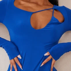 Logic Robe Très Moulante Bleue à Découpes Multiples Et Manches Longues 8 Logic Robe Très Moulante Bleue à Découpes Multiples Et Manches Longues -Jupe Lumine Soldes Boutique f6006332d7e2f6e6c57fe7b96fb42a5625417e4c cmy4493 5