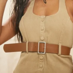 Mini Robe Dos Nu En Jean Marron Clair à Ceinture Tressée Et Jupe Plissée 8 Mini Robe Dos Nu En Jean Marron Clair à Ceinture Tressée Et Jupe Plissée -Jupe Lumine Soldes Boutique f64aa751ccf741acdb38575428ceed2a2e2e734c cnd1887 4