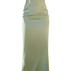 Robe Bustier Longue Satinée Vert Sauge Repliée 9 Robe Bustier Longue Satinée Vert Sauge Repliée -Jupe Lumine Soldes Boutique f6fda6eeee56709b68c02cae75a4f93e96b56b19 cnd9186 5