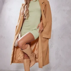 Mini Robe Basique En Maille Tricot Vert Sauge à Dos Ouvert -Jupe Lumine Soldes Boutique f9571e069ce805925b343ee2b532790a78bd8844 cmw3870 3