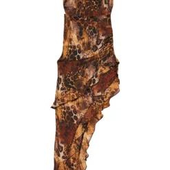 Robe Longue En Mousseline De Soie Marron Imprimé Léopard à Ourlet Volanté Et Bretelles 9 Robe Longue En Mousseline De Soie Marron Imprimé Léopard à Ourlet Volanté Et Bretelles -Jupe Lumine Soldes Boutique f9d97abce4af7c8f74f7d84f1203590b1adee2c7 cnd7672 5