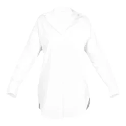 Robe Chemise Oversize Blanche à Manches Ballon -Jupe Lumine Soldes Boutique fbd8a7f093235c9800ea1433269ab47374f80932 cmt6144 6