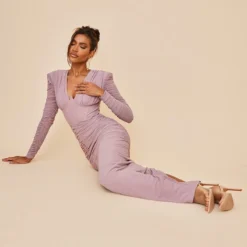 Robe Longue En Mesh Mauve Froncé à Armatures -Jupe Lumine Soldes Boutique fca9f03ecac0af99904f19a51804fdd2dbec1c5b cnc3540 3