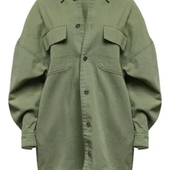 Robe Chemise En Jean Kaki Oversize -Jupe Lumine Soldes Boutique fd2c0901fb97caf1c817bd213a3ab1c51a68c38a cnb8465 5