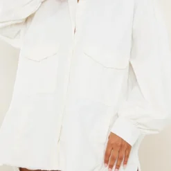 Robe Chemise Oversize En Maille Sergée Blanche à Ourlet élimé Et Boutons 8 Robe Chemise Oversize En Maille Sergée Blanche à Ourlet élimé Et Boutons -Jupe Lumine Soldes Boutique fd5c4eaaff59f18ae6aaddfe2ede0c89f339ca08 cna3025 4