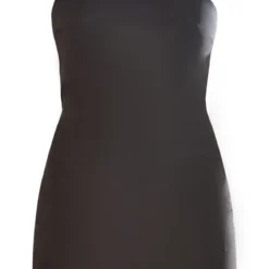 Robe Moulante Noire Asymétrique à Empiècement -Jupe Lumine Soldes Boutique fe5560159e555815b7ca6f9db3221a414e45c150 cnd5934 5