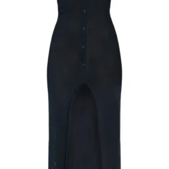 Robe Bustier Mi-longue Noire Transparente Côtelée à Détail Boutons 9 Robe Bustier Mi-longue Noire Transparente Côtelée à Détail Boutons -Jupe Lumine Soldes Boutique ffbff8d519c4a9a83c6709b88d878fe40ca36884 cnd5504 5